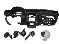 dashboard instrument panel console airbag tension belts VW CADDY III 2K5 15-20R. 2K5858077