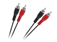 KABEL AUDIO 2x wtyk RCA - 2x wtyk RCA CINCH 5,0m