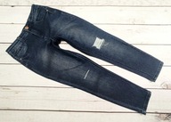 George świetne spodnie jeans skinny 8-9l/134cm idealne