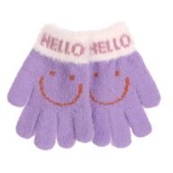 Detské rukavice Teplé Pre Dieťa Na Jeseň Zima Zateplené MORAJ 14cm