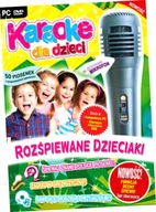 Karaoke Dla Dzieci Rozśpiewane Dzieciaki z mikrofonem (PC-DVD)