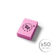 Mini leštiaci blok na nechty 50ks - ružový