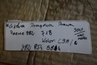 IDEALNA moulding threshold right PORSCHE 982 718 W colour: C9A 1