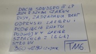 DACIA SANDERO III door front left 2024 (T116)
