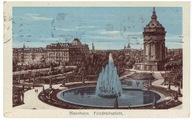 Niemcy - Mannheim - pl. Fryderyka 1921 r