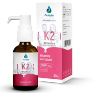 Prírodný vitamín K2 VitaMk7 +vit. E 30ml Avitale