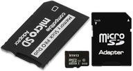 Karta pamięci 8GB+adapter Memory Stick Pro Duo PSP