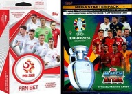 Fan Set Polska + Euro 2024. Topps Cards starter pack