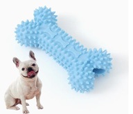 Gryzak KOŚĆ DENTYSTYCZNA zabawka szczotka do zębów dla psa 38-6 niebieska