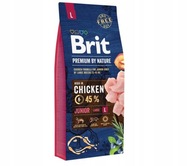 Brit Premium By Nature Junior L Large CHICKEN 15kg
