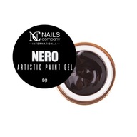 Nails Company Artistic Paint Gel - Nero żel do zdobień czarny 5g