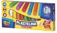 Astra Plastelina 13 kolorów 12+1 gratis