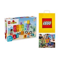 LEGO DUPLO č. 10421 - Nákladné auto s abecedou +Taška +Katalóg LEGO 2024