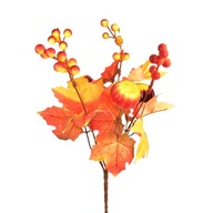 Jesenný výväzok z javorových listov 35 cm