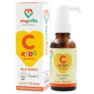 MyVita Vitamín C Kids Pre deti 50ml KVAPKY