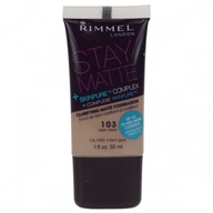 RIMMEL STAY MATTE 103 TRUE IVORY PODKŁAD 30ml