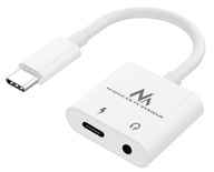 Przejściówka audio adapter USB-C mini jack 3,5 mm