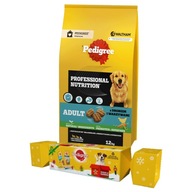 Pedigree Adult PN z drobiem i warzywami 12 kg +Zestaw prezentowy