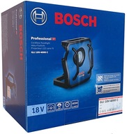 Lampa Stavebný reflektor Baterka LED osvetlenie Bosch GLI 18V-4000 C