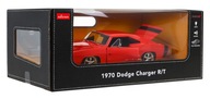 Dla Dzieci Zdalnie Sterowany z 1970 Dodge Charger RT Czerwony RASTAR 1:16
