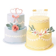 Wykrojnik Sizzix Thinlits - Cake Pop-Up tort