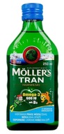Moller's Tran Nórska ovocná tekutina 250ml