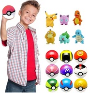 POKEBALL 8 cm veľký POKEMONY POKEMON GUĽA + POKEMON pikachu Darček