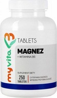 Horčík Citrát Magnézium 450mg + Vitamín B6 250 tabliet MyVita
