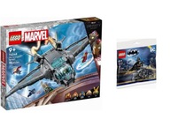 KLOCKI LEGO Marvel 76248 Quinjet Avengersów + SUPER ZESTAW!