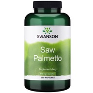 SWANSON SAW PALMETTO Palma SABAŁOWA 250kapsułek prostata