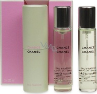Chanel Chance Eau Fraiche toaletná voda komplet pre ženy 3 x 20 ml