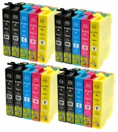 20× Atrament Oryginalex T-1811 T-1812 T-1813 T-1814 18XL pre Epson čierna (black), červená (magenta), modrá (cyan), žltá (yellow)