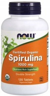 Trawienie Spirulina Now Foods Spirulina Certified Organic 1000mg 120tab