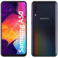 SMARTFON SAMSUNG GALAXY A50 4GB/128GB TELEFON ORYGINALNY CZARNY + KABEL USB