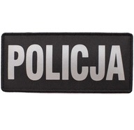 NASZYWKA POLICJA ODBLASK 16,5x7,5 cm