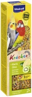 Vitakraft Kracker Banky śr.papugi (kiwi/citrusy)