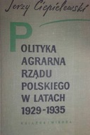 Polityka Agrarna rządu polskiego w latach 1929-193