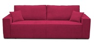 Kanapa sofa z funkcją spania rozkładana LUX w tkaninie boucle bukla