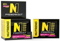 NUTREND N1 PRE WORKOUT 10x17g PRZEDTRENINGÓWKA POMPA 170g