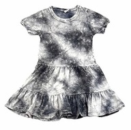 Dekatyzowana Sukienka Dziewczęca bawełna 100% rozm 104-110 cm
