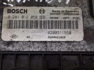 RENAULT LAGUNA II control unit of the engine 0281012058