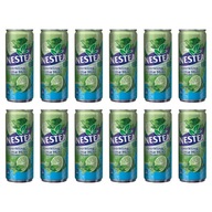 Gazowany Napój herbaciany Nestea Joy sparkling limonka i mięta 12x 330 ml