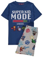 AVENGERS piżama chłopięca 104 t-shirt spodenki SUPER KID MODE Marvel Hero