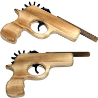 Streľba Zbrane Drevená pištoľ na gumičky recepty Pištole
