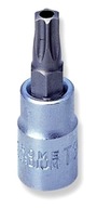 S08H225 KLUCZ WPUSTOWY TORX Z OTWORKIEM I NASADKĄ 1/4" L 37 MM JONNESWAY T