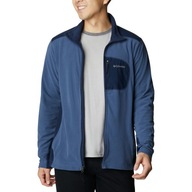 Bluza trekkingowa męska Columbia Klamath Range Full Zip granatowa 2013604 L