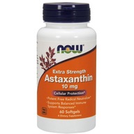 NOW FOODS ASTAXANTHIN 10 mg 60 kaps ASTAXANTHIN
