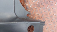 Ecke der Stoßstange links heck FORD TRANSIT 13