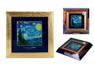 Obrázok - V. van Gogh, Hviezdna noc, zlatý rám