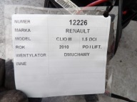 Renault Clio III 1,5 dci ventilátor topení